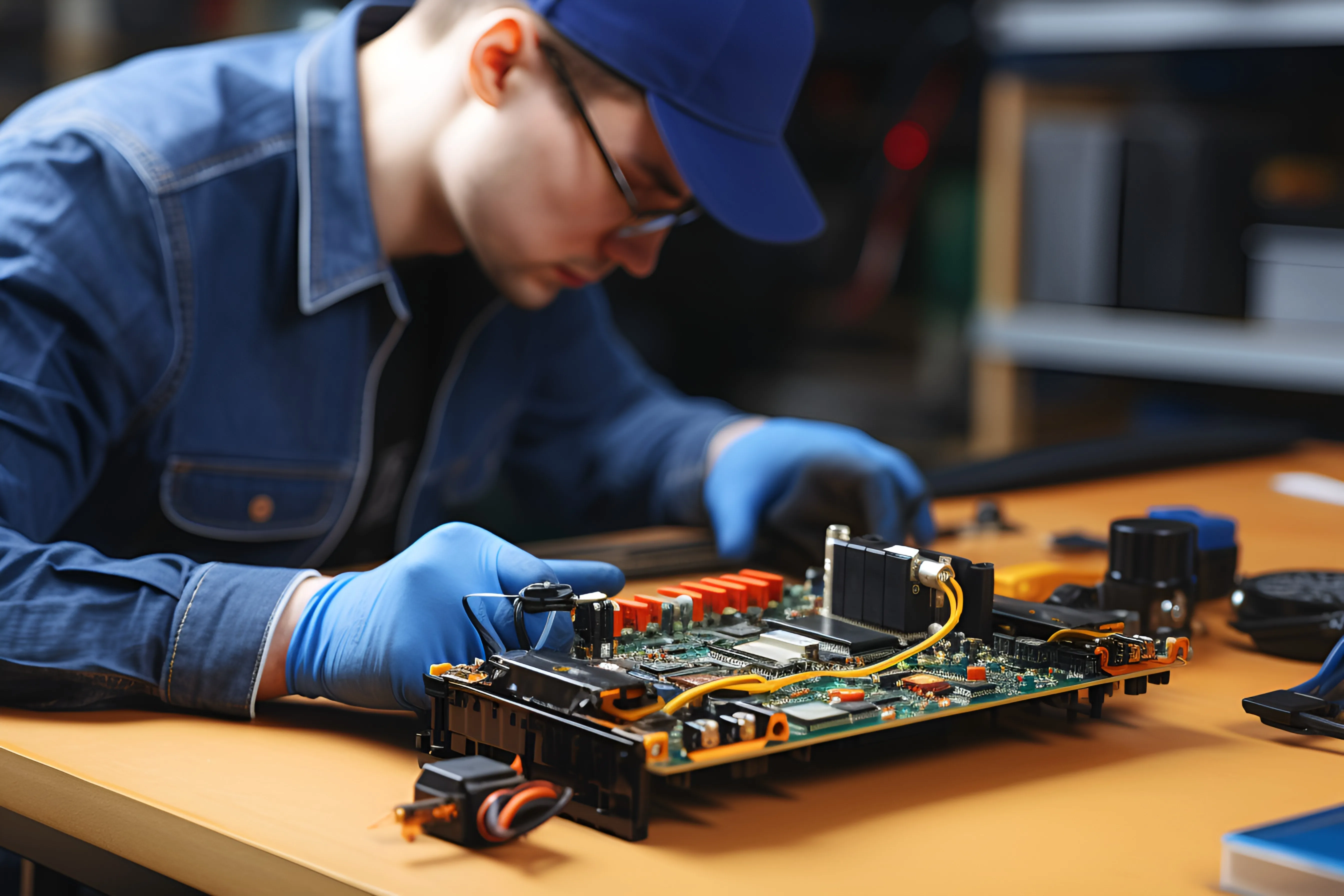 专业维修技术人员